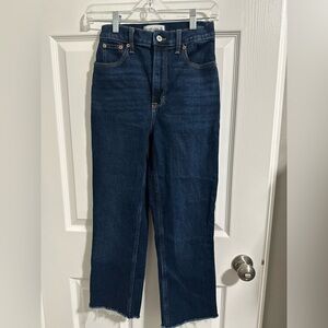 Abercrombie & Fitch Deep Indigo Jeans